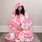 Hello Kitty Wearable Blanket Hoodie for Kids & Adults | OLM Toys