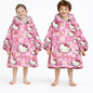 Hello Kitty Wearable Blanket Hoodie for Kids & Adults | OLM Toys